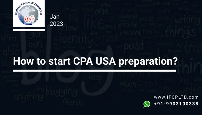 How to start CPA USA preparation?